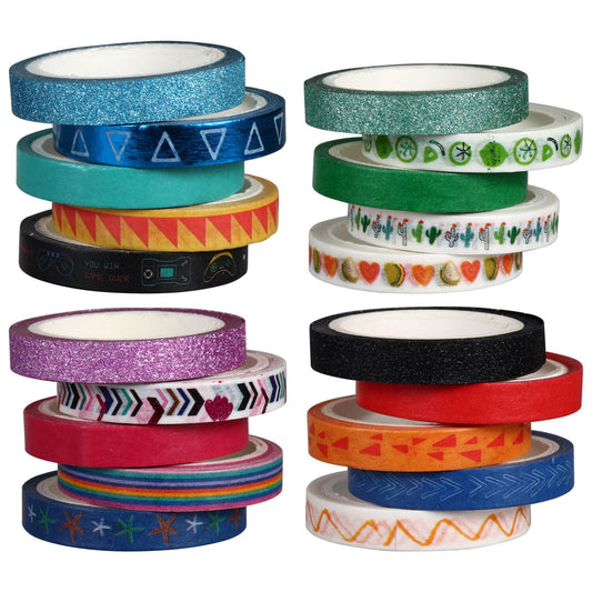 Crafter's Square DIY Decorative Tape, 5-Roll Packs (Pack of 24)