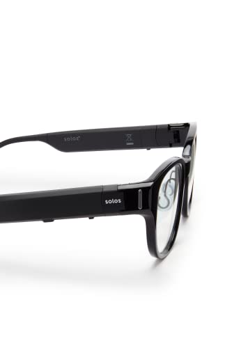 AirGo2 Argon 1 Smart Glasses for iPhone and Android, Audio Glasses with Bluetooth Connectivity (Argon 1-2, Black)