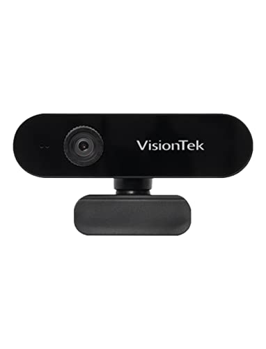 VTWC30 Premium Full HD (1080P 30FPS) Webcam, for Windows, Mac, Linux, & Chromebook, Computer Video Camera, Digital Dual Microphones, Manual Focus Lens, Privacy Cover, 83-Degree Viewing Angle