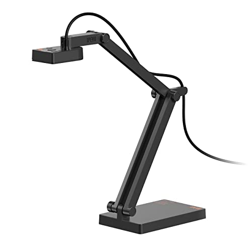 V4K PRO Ultra HD USB Document Camera with AI-Enhanced Mic, for Classroom visualization, Online Teaching, Work from Home, Streaming, with Noise Cancellation for Clear Voice