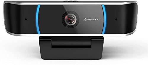 5-Megapixel Webcam with Microphone, Web Cam USB Camera, Computer HD Streaming Webcam for PC Desktop & Laptop w/Mic, Wide Angle Lens & Large Sensor for Superior Low Light (AWC5100)