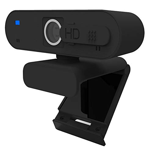 Webcam with Microphone - Computer Camera Full HD Webcam 1080P with Privacy Cover, Widescreen USB Web Cameras for Computers for Streaming, Skype, Video Conference, Suitable for MAC Laptop Desktop