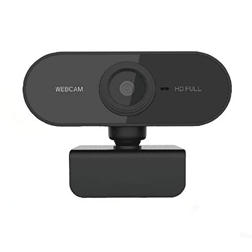 HD 1080p Webcam,Built-in Noise Reduction Microphone Stream Webcam,USB HD Webcam for PC Desktop Laptop Mac Xbox,Be Used for Video Calling, Studying, Conference, Recording, Gaming with Rotatable Clip.