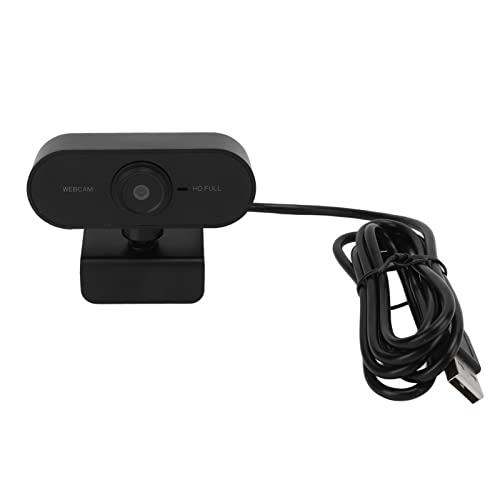 1080P Webcam with Microphone,Computer Camera, Portable USB Online Class Video Live Universal Camera for Desktop Laptop PC