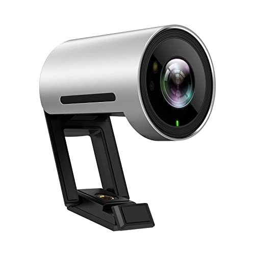 4K Webcam UVC30 with Microphone, Windows Hello,120 FOV, Auto Framing, USB-A & USB-C Computer Camera, Wide Angle Webcam for Skype, Zoom, Teams, FaceTime, Hangouts, PC/Mac/Laptop/Desktop