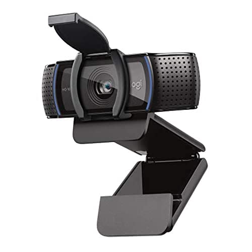 C920e HD 1080p Mic-Enabled Webcam, for Zoom, Microsoft Teams Compatible, TAA Compliant & Litra Glow Premium LED Streaming Light with TrueSoft, Adjustable Monitor Mount