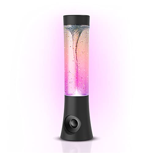 Vortex Tornado TWS Bluetooth Speaker, 7 LED Light Show, Portable Speaker, Tornado Feature, Connect 2 Speakers at a Time, Bass Boosted, Home and Outdoor Speaker, Rechargeable Speaker