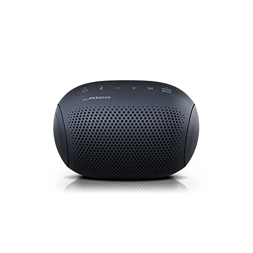 XBOOM Go Speaker PL2 Jellybean Portable Wireless Bluetooth, Big Bass, Sound by Meridian, Water-Resistant, Sound Boost EQ, 10 Hour Battery Life - Black