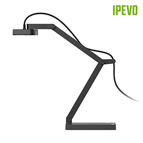 V4K PRO Ultra HD USB Document Camera with AI-Enhanced Mic, for Classroom visualization, Online Teaching, Work from Home, Streaming, with Noise Cancellation for Clear Voice