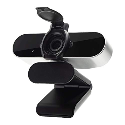 Webcam with Microphone, 1080P HD Webcam Streaming Computer Web Camera -USB Wide Angle Computer Camera for YouTube Skype OBS Laptop Desktop Webcam for Video Calling Gaming Recording Conferencing