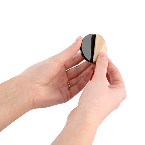 1.25" Dia Sorbothane Hemisphere Rubber Bumper Non-Skid Feet with Adhesive (4, 50 Duro)