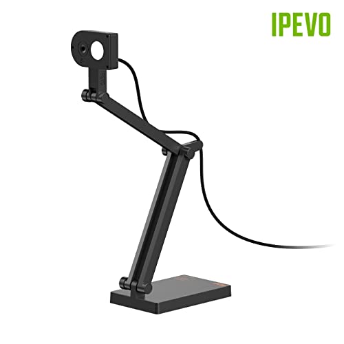 V4K PRO Ultra HD USB Document Camera with AI-Enhanced Mic, for Classroom visualization, Online Teaching, Work from Home, Streaming, with Noise Cancellation for Clear Voice