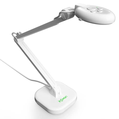 INS-2 13 MP USB Document Camera for 4K (16:9) Ultra HD A3-Size Capture, with Dual-Mode Auto Focus and LED Supplemental Light; Excellent for in-Class and Remote Teaching and Web Conferencing