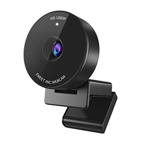 1080P Webcam - USB Webcam with Microphone & Electronic Privacy Mode, Noise-Canceling Mic, Auto Light Correction, C950 Ultra Compact FHD Web Cam w/ 70View for Meeting/Online Classes/Zoom/YouTube