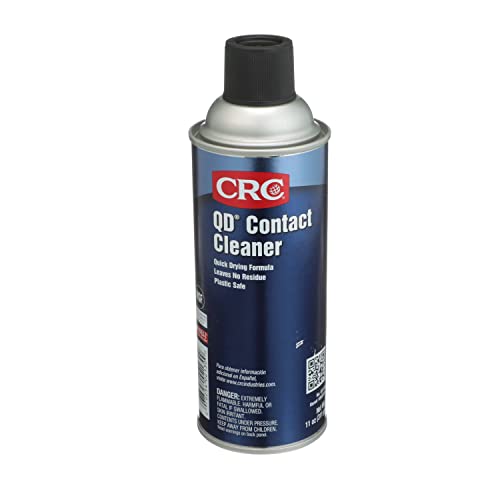 02130 QD Contact Cleaner - 11 wt. oz., Plastic Safe Electronics Aerosol Cleaner, Ideal for Sensitive Electronics and Electrical Equipment
