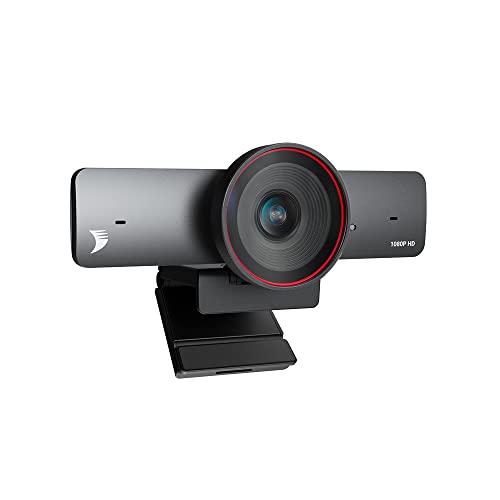 1080P Webcam with Dual Microphones, 100 Wide-Angle, AI Backlight Compensation, Streaming Web Camera for Laptop/Desktop/Mac/TV, Video Calling, Conferencing, Gaming