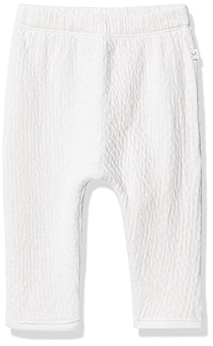 baby boys  Cotton Matelasse Pants, Bright White,  US