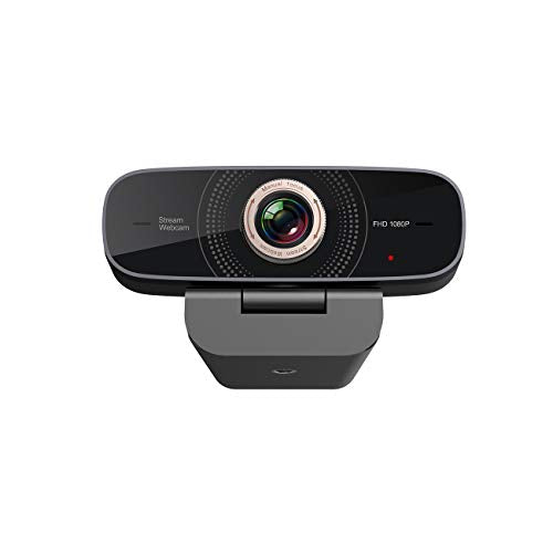 Full HD Webcam 1080p USB Streaming  with Microphone for Laptop and Desktop Compatible for Mac OS Windows 10/8/7 for Zoom/Skype/FaceTime/Hangouts