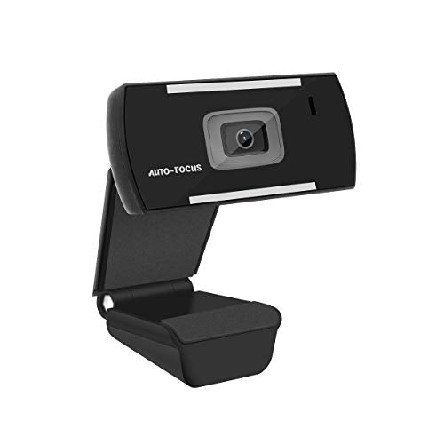 1080P Full HD Auto-Focus Webcam,Wide Angle PC Desktop USB Web Camera with Microphone for Video Conferencing,Recording and Streaming