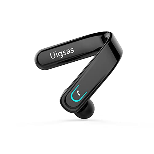 Bluetooth Headset, Wireless Bluetooth Earpiece Handsfree Earphones with Microphone Headset 15hrs Working for Laptop Cell Phones Computer Trucker Driver