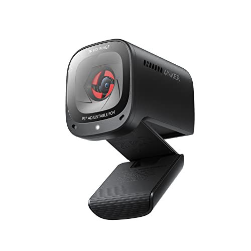 PowerConf C200 2K Mac Webcam, Webcam for Laptop, Computer Camera, with AI-Noise Canceling Microphones, Stereo Mics, Adjustable Field of View, Low-Light Correction, Built-in Privacy Cover