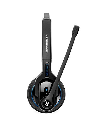 MB Pro 1 (506041) - Single-Sided, Wireless Bluetooth Headset | For Mobile Phone Connection | w/ HD Sound & Noise Cancelling Microphone (Black)