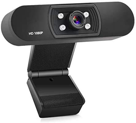 Oriflame Webcam with Microphone,1080P HD Webcam with Streaming Computer Web Camera with 110-Degree Wide View Angle, USB PC Webcam for Video Calling Recording Conferencing