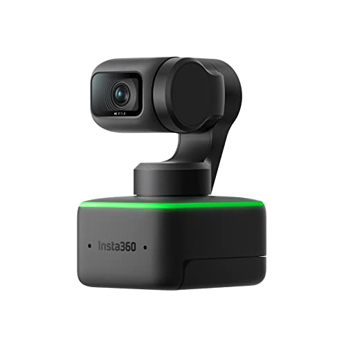 Link - PTZ 4K Webcam with 1/2" Sensor, AI Tracking, Gesture Control, HDR, Noise-Canceling Microphones, Specialized Modes, Webcam for Laptop, Video Camera for Video Calls, Live Streaming