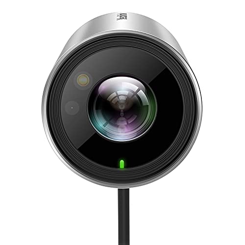 UVC30 Teams Webcam 4k Web Camera 120 Degree View Desktop Webcam with Microphone 1080P HD Video Streaming Webcam with Windows Hello for Gaming and Recording (USB-A&C)