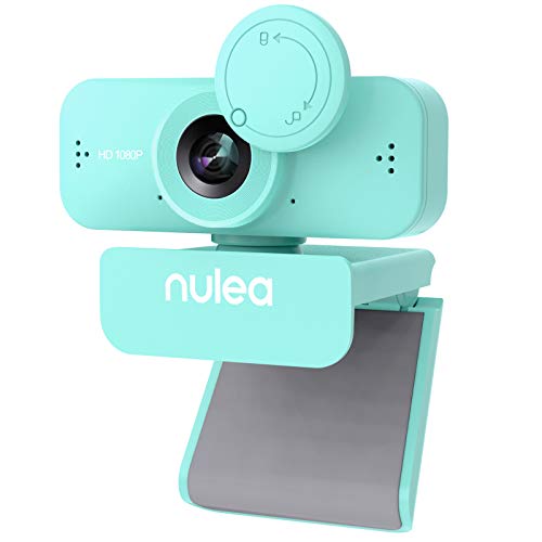 HD Webcam 1080P with Microphone for PC/Laptop Camera, Computer USB Camera with Privacy Cover for Video Calling, Online Classes, Conference, Works with skype, Zoom, Facetime