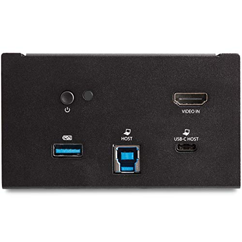 .com 4K USB-C or USB-A Docking Station Module for Conference Table Connectivity Box - 4K HDMI - 60W USB-C Power Delivery, 4X USB, RJ45 (MOD4DOCKACPD)
