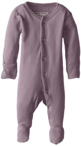 Baby Girls  Snap One Piece Footies, Lavender, 0-3 Months US