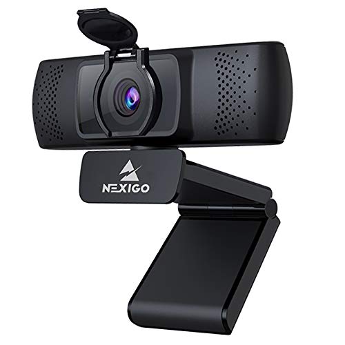 N930P 1080P Streaming Business Webcam with Software, Microphone & Privacy Cover, AutoFocus, HD USB Web Camera, for Zoom YouTube Skype FaceTime, PC Mac Laptop Desktop