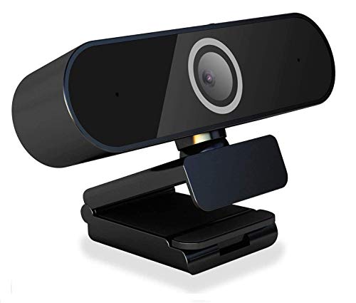 4K HD Webcam with Microphone,13MP Streaming Camera Widescreen Video,Built in Mic for Calling and Recording, for Desktop or Laptop - 5X Digital Zoom