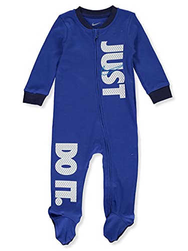 Infant`s Printed Footed Coverall (Game Royal(56G268-U89), 6 Months)