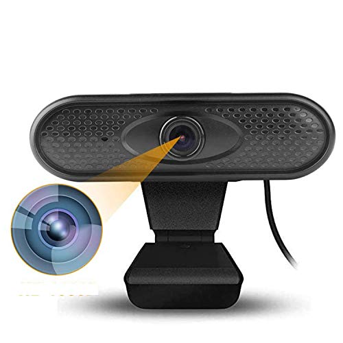 Webcam with Microphone, Computer Camera HD 1080P Streaming Web Camera USB PC Webcam for Video Calling Recording Conferencing (W2)