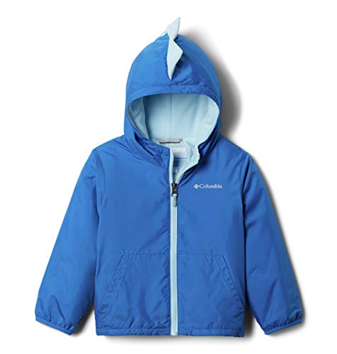 Baby Kitterwibbit Jacket, Bright Indigo/Sky Blue, 3/6