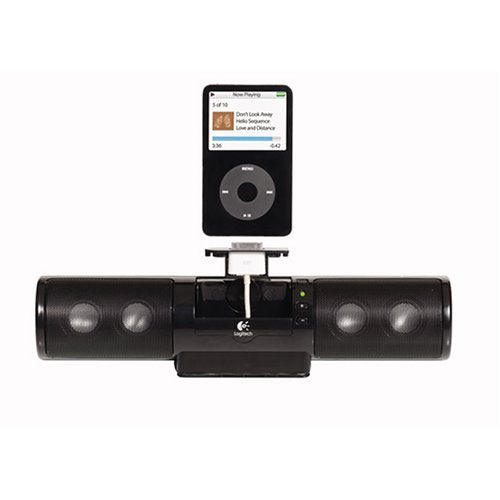 mm32 Portable Speaker System for Pod and other MP3 Players(Black)