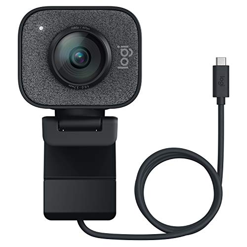 StreamCam Plus Webcam with Tripod mount (Graphite)