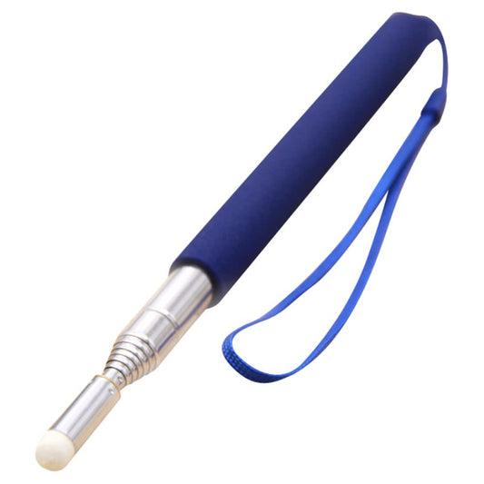 1 Piece Teachers Pointer Retractable Teacher Pointer Telescoping Teachers Pointer Extendable Whiteboard Pointer Presentation Teaching Pointer Sticks with Lanyard(Blue, 39.37 inch)