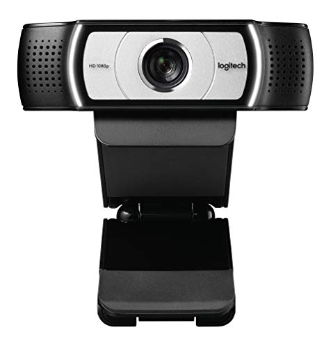C930e 1080P HD Video Webcam - 90-Degree Extended View, Microsoft Lync 2013 and Skype - Black