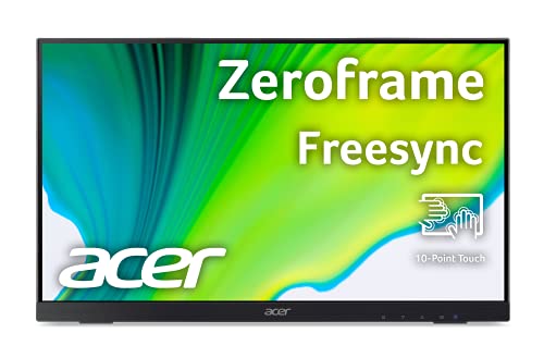 UT222Q bmip 21.5 Full HD (1920 x 1080) 10 Point Touch Monitor with AMD FreeSync Technology | Up to 75Hz | 5ms (Display Port, HDMI Port, VGA & USB Port)