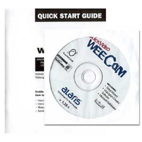 Alaris WeeCam 640 x 480 Parallel Port Digital Webcam w/Software