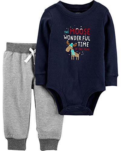 Carter s Baby The Moose Wonderful Time of The Year Outfit Size 3 Months