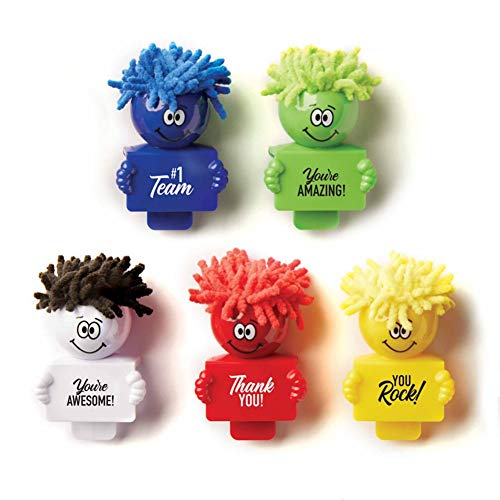Web Cam Privacy Cover Includes Screen Cleaner - 5 Pack - Assorted Colors - Employee Appreciation Recognition Thank You Gift by