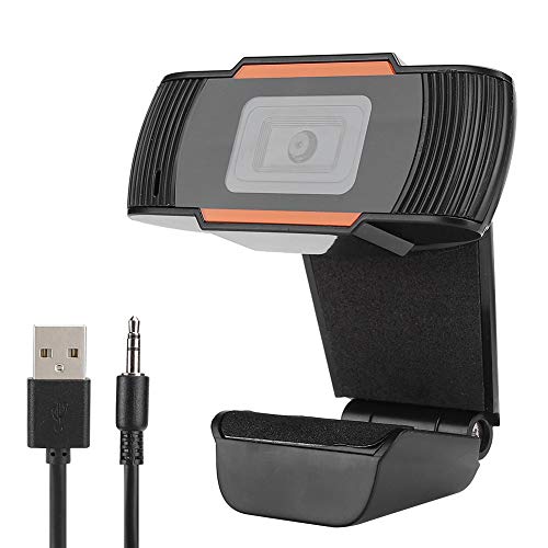 USB Webcam,Computer Camera Web Camera Built-in Noise Reduction Microphone USB Camera Microphone Webcam Desktop Computer Parts for Vista / Win7 / Win8 / Win10