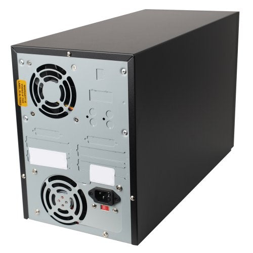 1 to 2 DVD CD Duplicator Multiple Discs Copier Tower Machine with Pioneer 24x Writers Burners Drives (Standalone Audio Video Copy Duplication Device Unit)