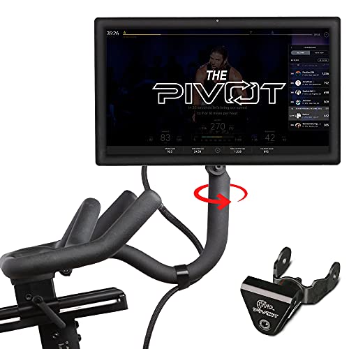 The Pivot for Peloton Bikes (Original Models), Made in USA | 360 Movement Monitor Adjuster - Easily Adjust & Rotate Your Peloton Screen | Peloton Accessories