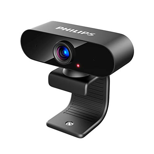 Webcam with Microphone, Full HD 1080P, USB Computer Camera, Plug and Play, 360 Rotate, for PC Video Conferencing/Calling/Gaming, Laptop/Desktop Mac, Skype/YouTube/Zoom/Facetime