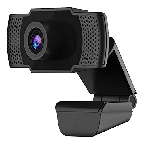 Webcam with Microphone 1080P HD USB 2.0 Web Cam for Computer Streaming Gaming Video Conference Lecture FaceTime
